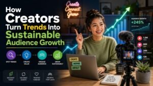 How Creators Turn Trends Into Sustainable Audience Growth
