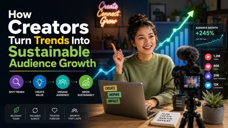 How Creators Turn Trends Into Sustainable Audience Growth