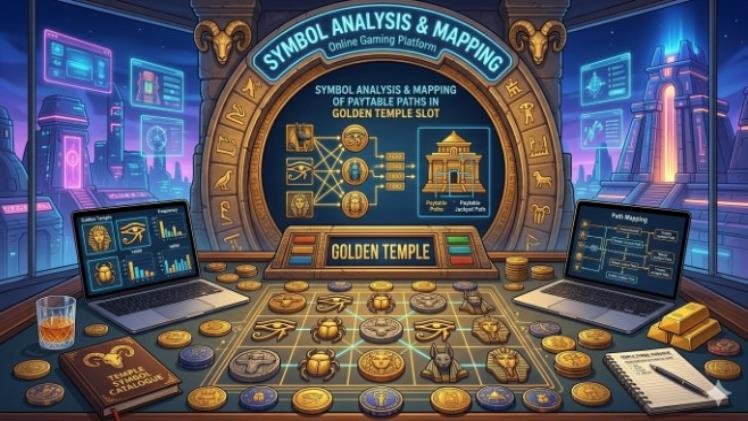 Symbol Analysis & Mapping of Paytable Paths in Golden Temple Slot